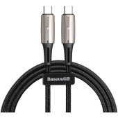 Кабель USB-C to USB-C Baseus Water Drop-shaped Lamp PD2.0/60W/3A 1m