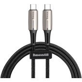 Кабель USB-C to USB-C Baseus Water Drop-shaped Lamp PD2.0/60W/3A 1m