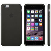 Чохол Накладка для iPhone 6 TGM Apple Case (Чорний) (Шкіра)