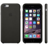 Чехол Накладка для iPhone 6 TGM Apple Case (Черный) (Кожа)