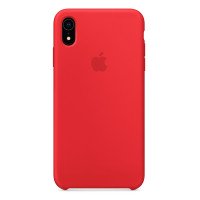 Чохол Накладка для iPhone Xr Apple Silicon Case (Red) (Полиулетан)