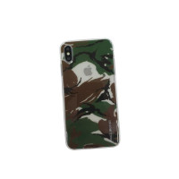Чехол накладка iPhone Xs Max Military Case (green)