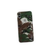 Чехол накладка iPhone Xs Max Military Case (green)