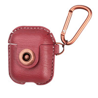 Чехол для AirPods Leather Case Q (Red)