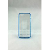 Чехол Накладка для iPhone 5C SGP Case (голубой) (пластик)