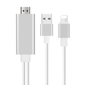 Кабель FullHD TV Lightning AV Cable Onten 7522S (Silver)