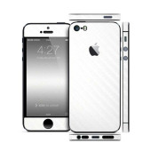 Захисна Плівка для iPhone 5/5S SLIMSKIN (360) (Білий) (Шкіра)