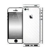 Защитная Пленка для iPhone 5/5S SLIMSKIN (360) (Белый) (Кожа)