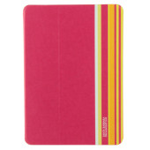 Чохол Книжка для iPad Air SANTA BARBARA POLO (Малиновий) (Шкіра)