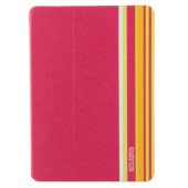 Чехол Книжка для iPad Air SANTA BARBARA POLO (Малиновый) (Кожа)