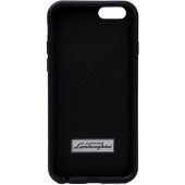 Чохол Накладка для iPhone 6 iMOBO LAMBORGHINI Case (Чорний) (Шкіра)