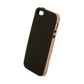 Чехол Накладка для iPhone 4/4S SGP NEO HYBRID (Золотой) (Пластик)