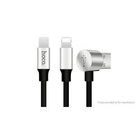 Кабель Apple Lightning Hoco U18 Multi-Functional 2 In 1 Reversible MicroUSB & 8-Pin (1.2 m)
