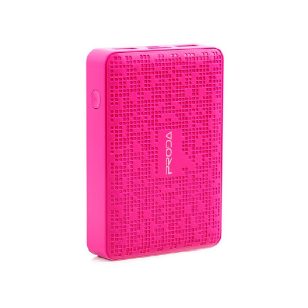 Портативное зарядное устройство PRODA PURE POWER BANK (12000mAh) (Розовый)