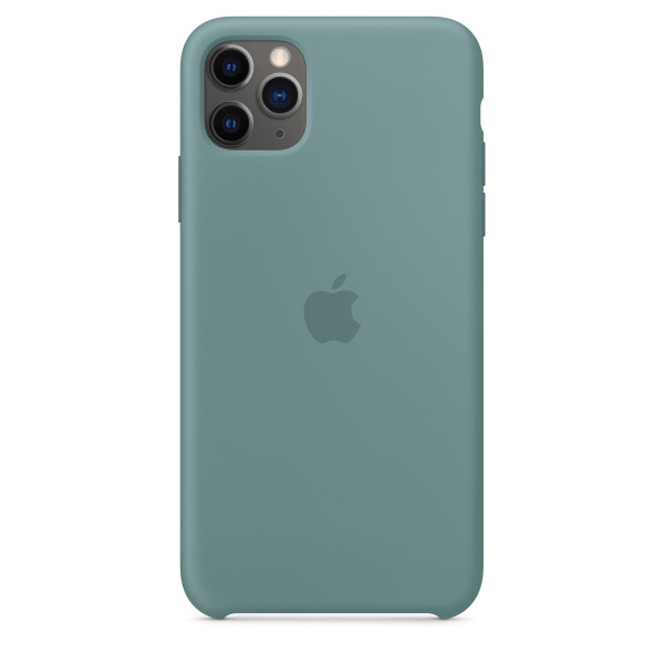 Чехол Накладка для iPhone 11 Pro Max Apple Silicon Case (Cactus) (Полиулетан) - фото Чехол Накладка для iPhone 11 Pro Max Apple Silicon Case (Cactus) (Полиулетан)