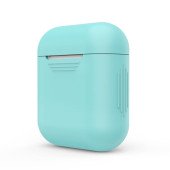 Чохол для AirPods Silicone Case (Sea Blue) без карабіна