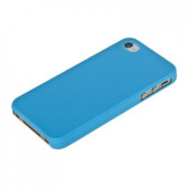 Чохол Накладка для iPhone 4/4S Moshi iGlaze (Блакитний ) (Пластик)