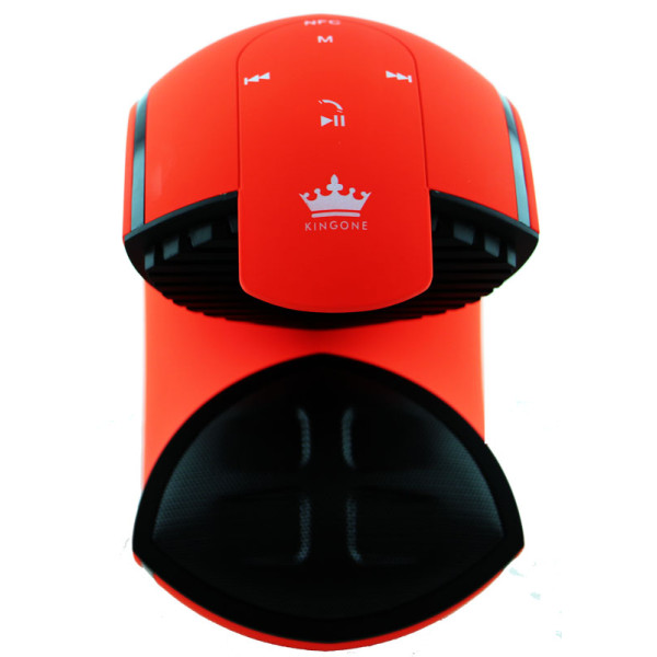 Акустика KINGONE (Bluetooth) (Handsfree) (Красный) (Матовый)