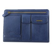 Чохол Книжка для iPad Air REMAX Pedestrian (Темно синій) (Шкіра)