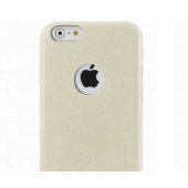 Чехол Накладка для iPhone 6 APPLE I-Smile (Бежевый) (Кожа)