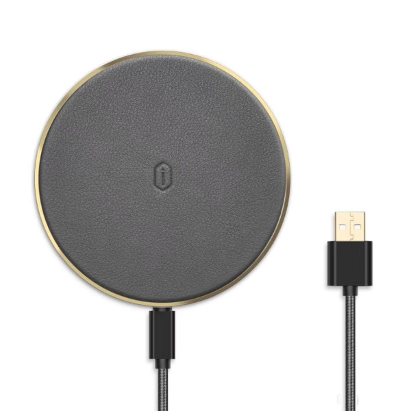Безпроводное зарядное устройство WiWU Quantus Wireless Charger QC100 (Gray)