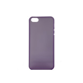Чехол Накладка для iPhone 5/5S Waterproof BEST (фиолетовый) (пластик)