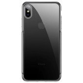 Чехол накладка iPhone Xs Max Baseus Shining Case (silver)
