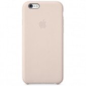 Чехол Накладка для iPhone 6 TGM Apple Case (Слоновая кость) (Кожа)