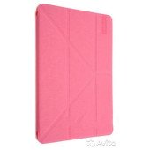 Чехол Книжка для iPad Air Momax Flip Cover (Розовый) (Полиулетан)