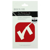 Защитная Пленка для iPhone 5/5S HOCO (2in1) (матовый)