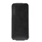 Чохол Фліп для iPhone 5/5S SGP ORIGINAL ARGOS(Чорний) (Шкіра)