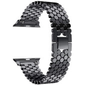 Ремінець-браслет для Apple Watch 42mm Sport Honeycomb (black)