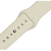 Ремешок-браслет для Apple Watch 38mm Silicone Band (pebble)