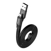 Кабель USB Lightning Baseus Two-in-One Portable Cable (Android/iOS) 1.2 m (Black)