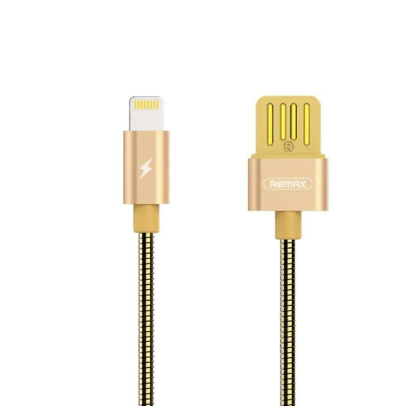 Кабель Remax Silver Serpent RC-080i (Gold) - фото Кабель Remax Silver Serpent RC-080i (Gold)