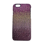 Чехол Накладка для iPhone 6 Bling Case Crystal (Розовый) (Пластик)