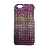 Чехол Накладка для iPhone 6 Bling Case Crystal (Розовый) (Пластик)