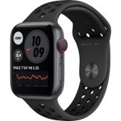Apple Watch Nike Series 6 GPS + Cellular 44mm Space Gray Alu Case w. Anthracite/Black Sport B. (MG2J3, M09Y3)