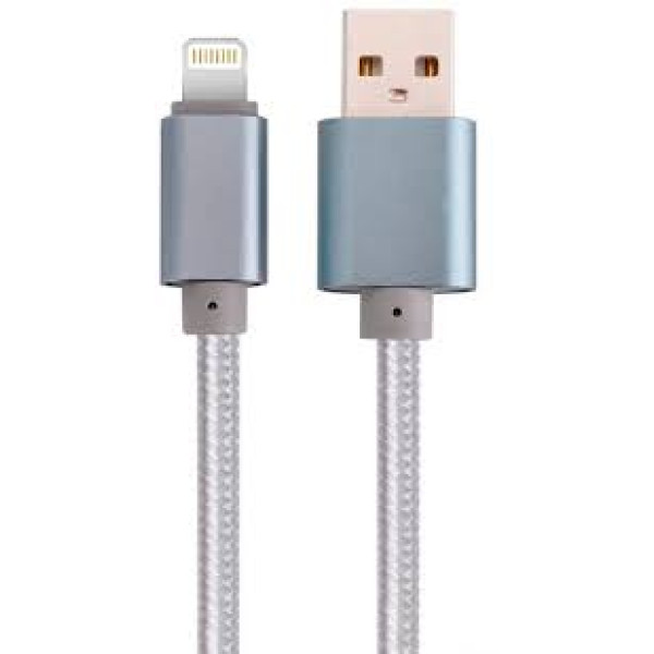 Кабель Lightning 3.0 iMAX (silver)
