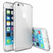 Чехол Накладка для iPhone 6 G-Case+ ECO FASHION (Серебристый) (Полиулетан)