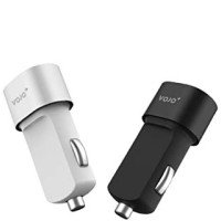 Автомобільний зарядний пристрій Bullet Vojo+ 2.1 A +1A dual USB (Білий)