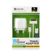 Мережевий зарядний пристрій Unplug Universal (2*USB) (Білий)