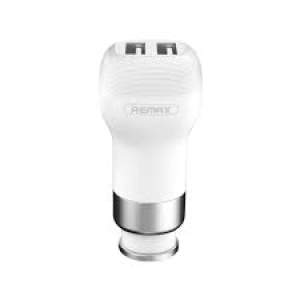 Автомобильное зарядное устройство Remax Flink Series 2*USB 2.4A (Белый) - фото Автомобильное зарядное устройство Remax Flink Series 2*USB 2.4A (Белый)