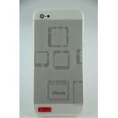 Чехол Накладка для iPhone 5/5S M-TECH BACK CASE (Белый) (Силикон)