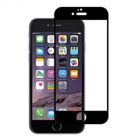Захисне скло 5D iPhone 6/6S Plus (black)
