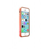 Бампер для iPhone 5/5S VOLARE ROSSO (оранжевый) (пластик)