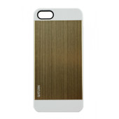 Чехол Накладка для iPhone 5/5S SGP ORIGINAL SATURN (Золотой ) (Метал)