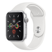 Apple Watch Series 5 LTE 44mm Silver Aluminum w. White b.- Silver Aluminum (MWVY2, MWWC2)