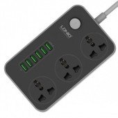 Мережевий филтр 6 USB LDNIO (3.4 Amp / 2 m) (SC3604) (Grey)