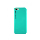 Чехол Накладка для iPhone 5C TOTU Neon (берюзовый) (пластик)